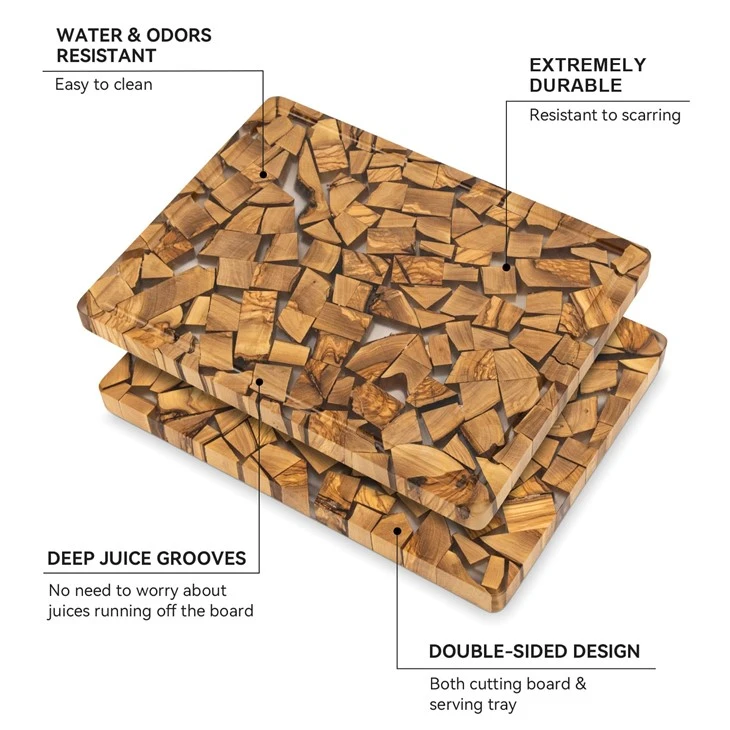 Olive Wood Resin Cutting Board (6)